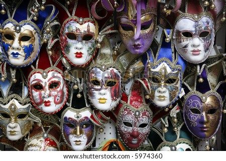 carnival masks - Venice,