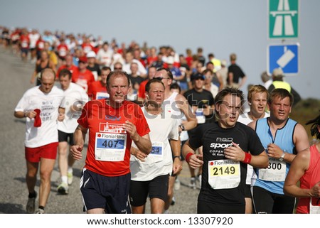 The Great Belt Half Marathon on 31st of May 2008 - Denmark