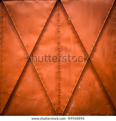 Rust on steel is the sun and rain for a long time background texture