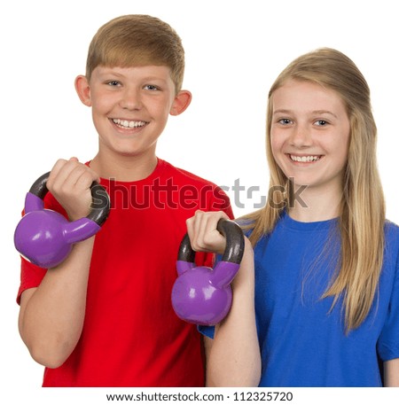 stock-photo-two-children-lifting-weights