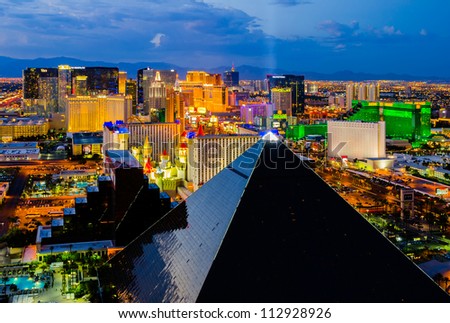 Mine, Aerial view las vegas strip above told Aerial view las vegas strip remarkable, very