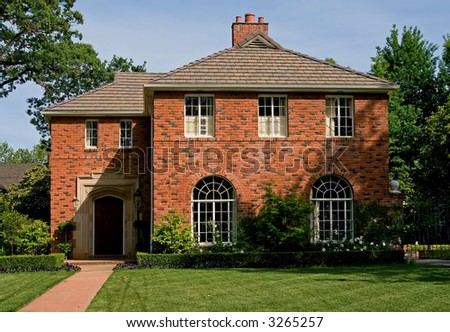 Beautiful old brick house