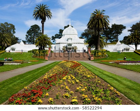 Conservatory of Flowers in San Francisco