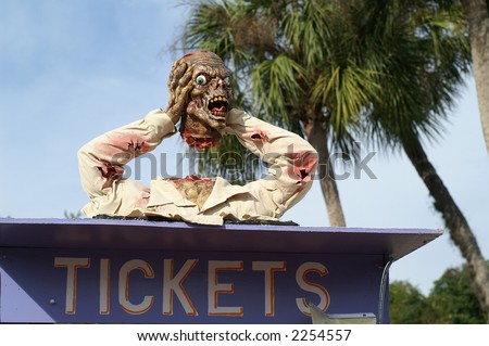 Ticket Monster Stock Photo 2254557 : Shutterstock