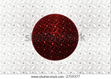 Japanese Flag - Full Fractal Version