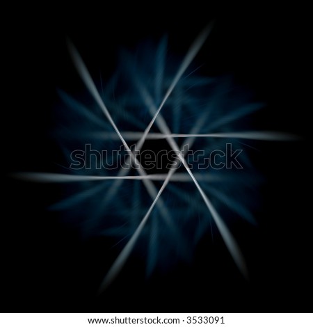 black and white stars background. and White Star of David on
