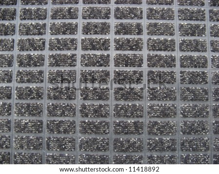 Black, industrial carpet (background)