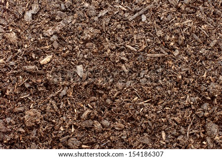 Compost, soil or dirt abstract background texture