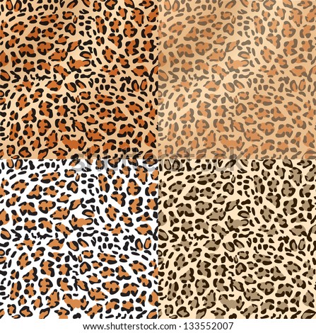 Leopard Print Vector - 133552007 : Shutterstock