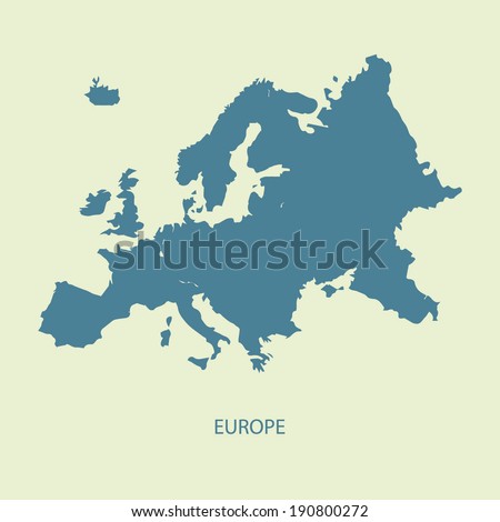 EUROPE MAP ILLUSTRATION VECTOR EUROPE MAP ILLUSTRATION VECTOR