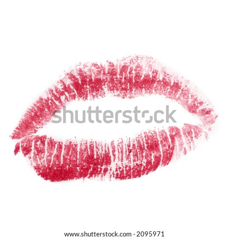 Lipstick Imprint Image