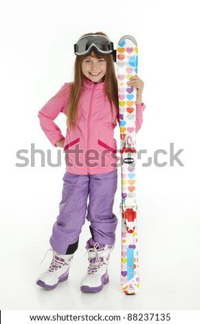 girl ski