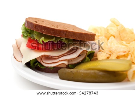 Chips And Sandwich