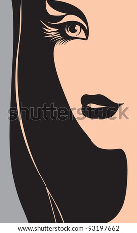 Eyelash Silhouette