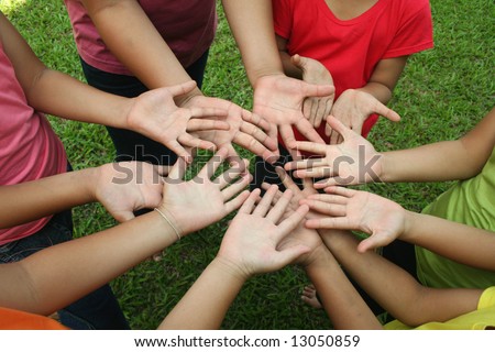 Multicultural hands