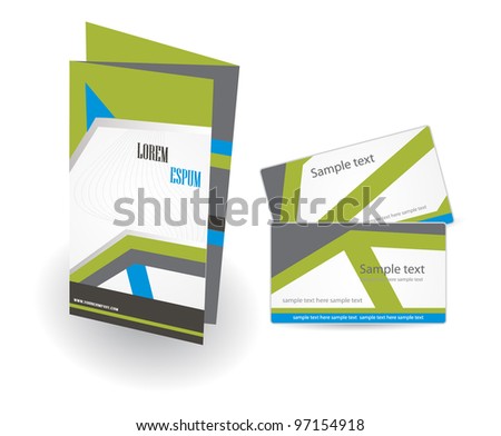 folded brochure