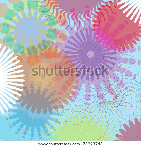 abstract circular art