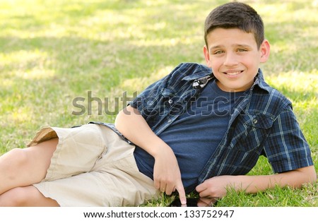 stock-photo-a-year-old-boy-smiling-while