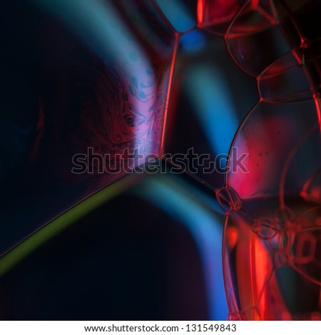 Dark red and blue abstract background