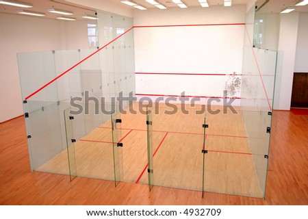 Glass Squash Court