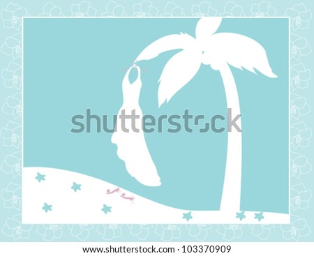 palm tree wedding