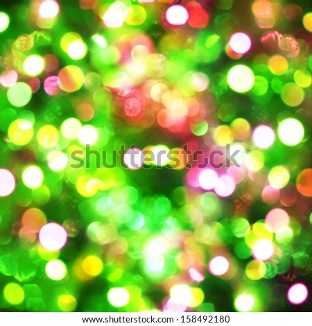Background of colorful light dots