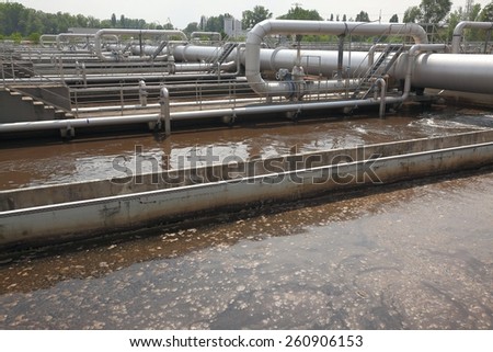 Wastewater plant