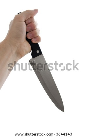 Person Holding Knife