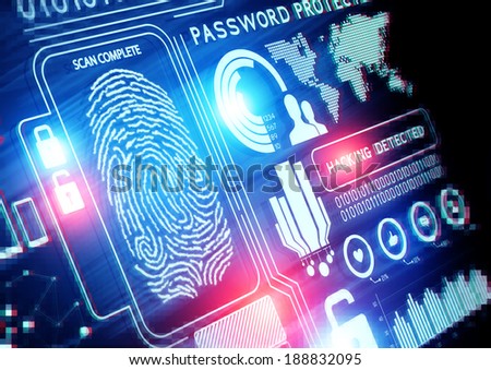 Online Security Technology background