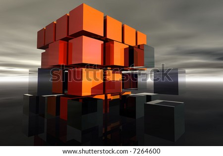 Grey Cube