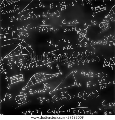 chalkboard formulas