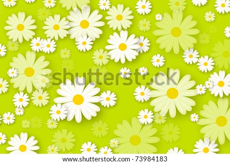 Daisies+background