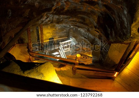 Wieliczka salt mine. Poland