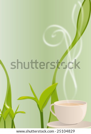 http://image.shutterstock.com/display_pic_with_logo/74205/74205,1234837995,279/stock-photo-vector-illustration-of-a-hot-smoking-tea-cup-with-tea-leaves-background-25104829.jpg