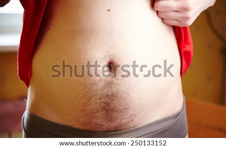Human anatomy series: belly button