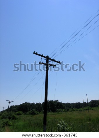 Tree Power Cable Tower