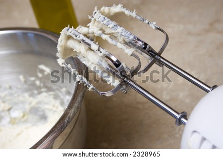 mixer used to make dough