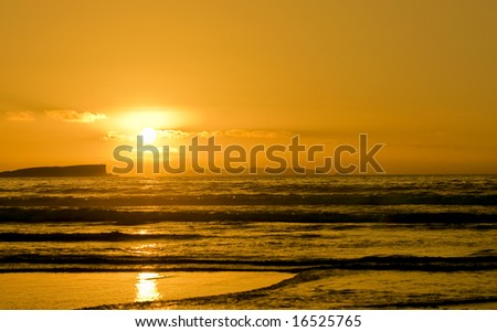 Coastline Sunset