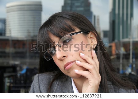 Portrait of a business woman in Buenos Aires, Argentina.