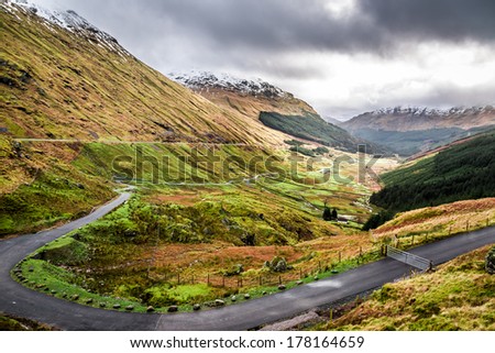 [Obrazek: stock-photo-winding-road-over-a-mountain...164659.jpg]