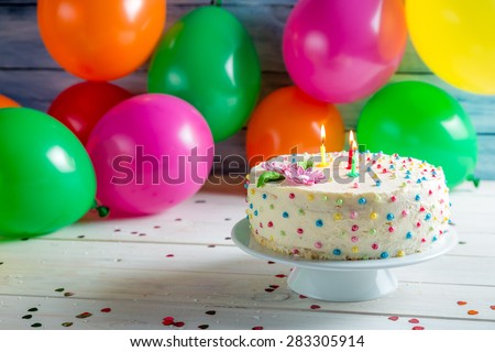 It\'s time to share birthday cake