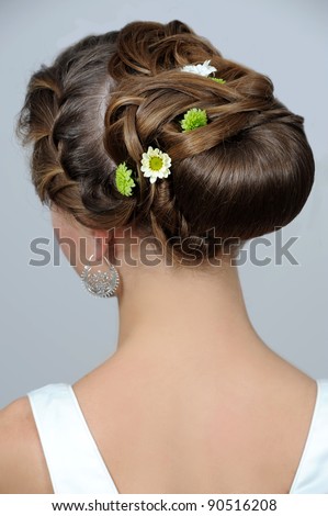 beautiful wedding hairstyle