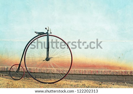 Vintage Bicycle, Penny Farthing,High Wheel,Retro