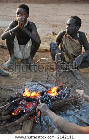 The Hadzabe tribesmen in Tanzania are amongs the last hunter-gatherers