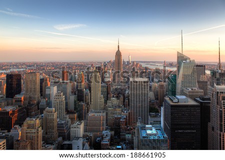 Amazing New York City Skyline NYC USA Amazing New York City Skyline NYC USA