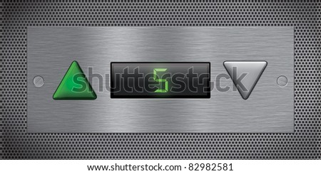 Elevator Up Button