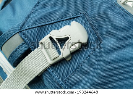 Belt locks on camera bag