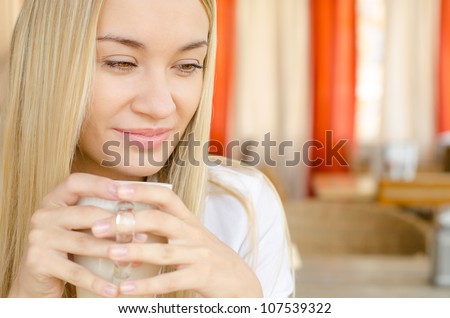 girl and cup