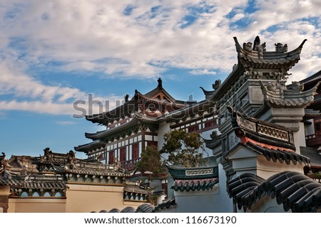 Chinese temple (more than 1000 years of history, \