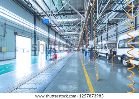 Automobile production line